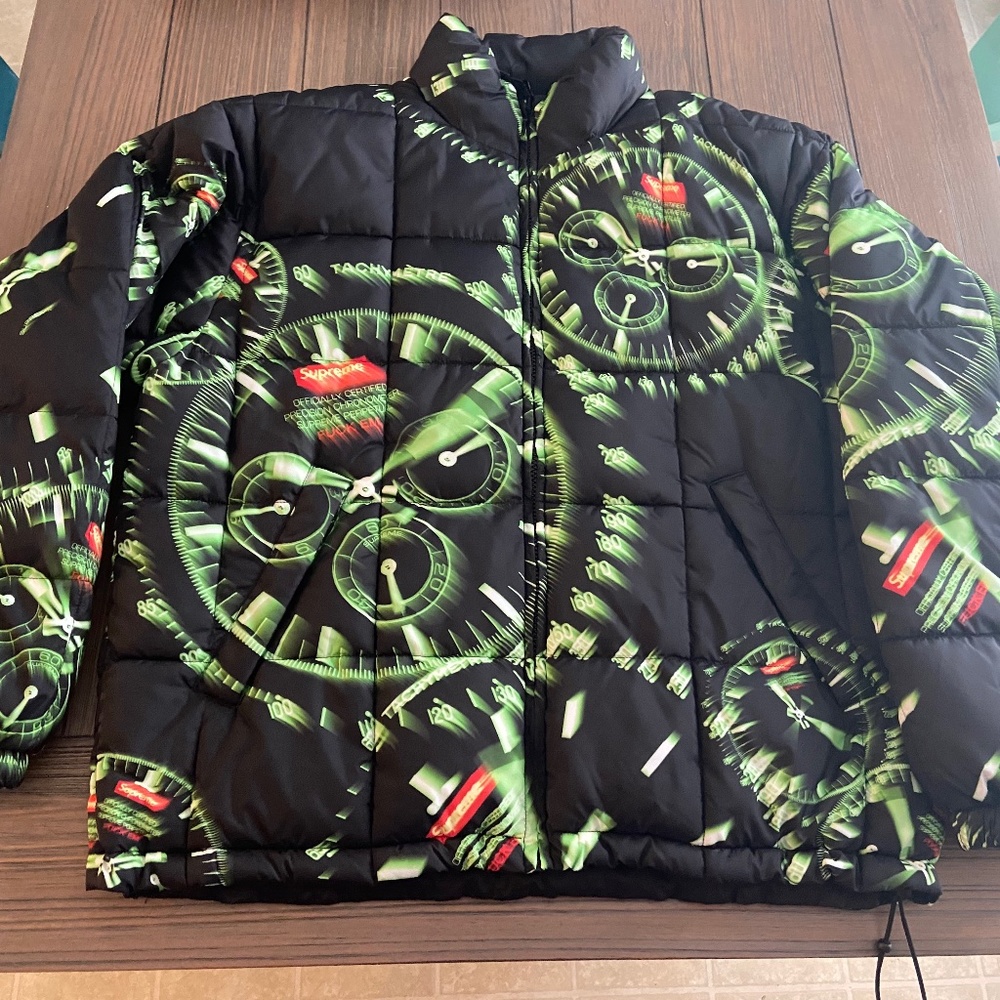 Supreme Watches Reversible Puffy Jacket